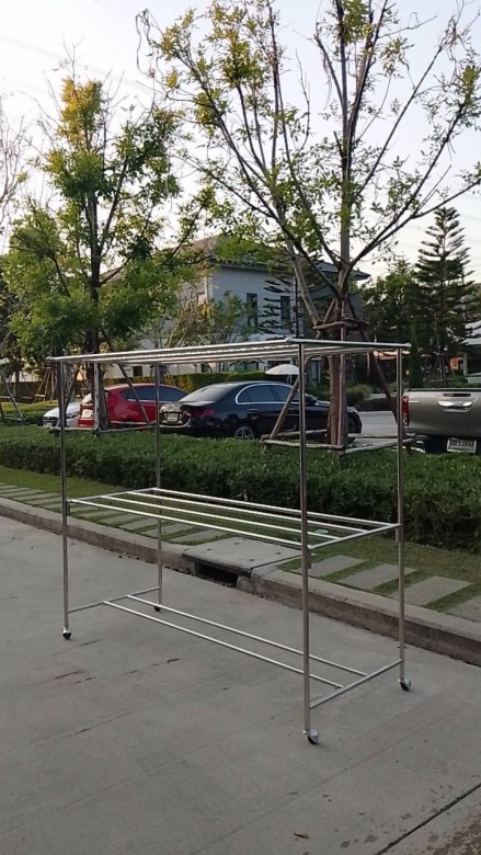 ราวตากผ้าสแตนเลส สำเร็จรูป ราคาถูก ในบางใหญ่ นนทบุรี