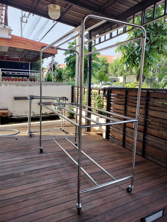 ราวตากผ้าสแตนเลส สำเร็จรูป ราคาถูก ในบางใหญ่ นนทบุรี